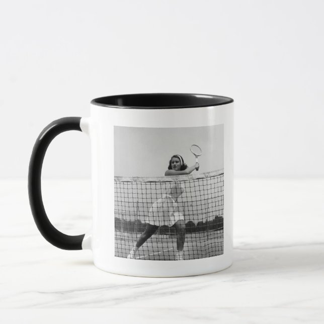 Taza Mujer que juega a tenis (Izquierda)