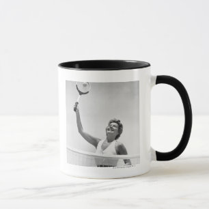 Taza Mujer que juega al tenis 2