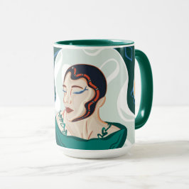 Taza Mujer serpiente - Mujer cabeza de serpiente