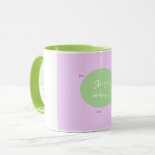 Taza Mujer somnolienta