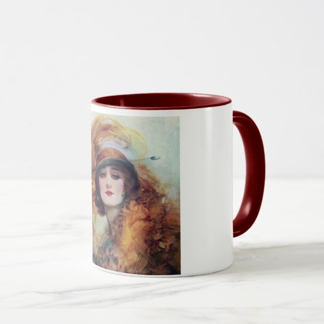 Taza Mujer victoriana (Anverso derecho)