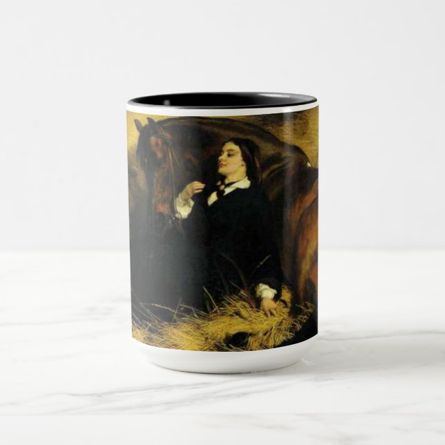 Taza Mujer y caballo (Centro)