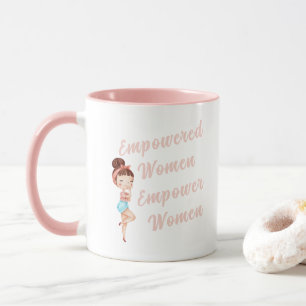 Taza Mujeres empoderadas empoderan a mujeres Mug