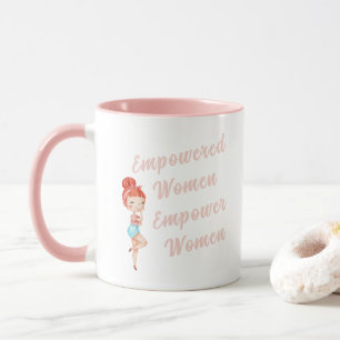 Taza Mujeres empoderadas empoderan a mujeres Mug