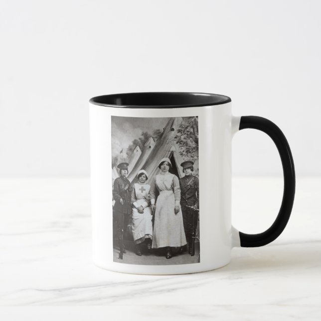 Taza Mujeres en la guerra, 1914-18 (Derecha)