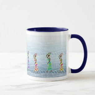 Taza Mujeres en tejidos coloridos - Mug
