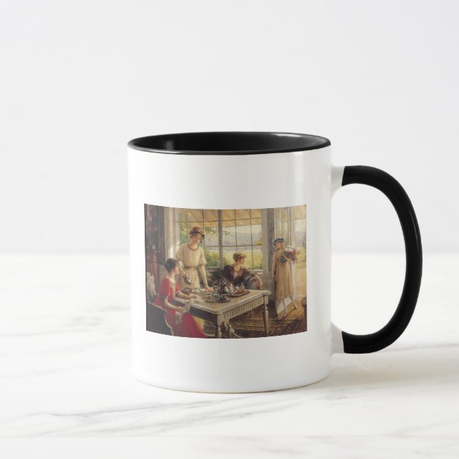 Taza Mujeres que toman té (Derecha)