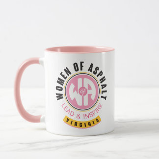 Taza Mujeres rosas del asfalto Virginia Coffee Mug