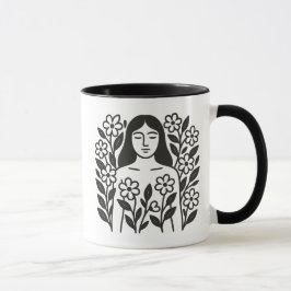 Taza Mujeres y flores