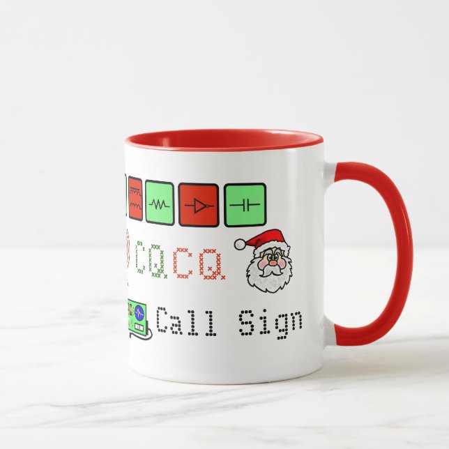 Taza Multi-Gráfica del navidad del equipo de (Derecha)