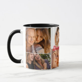 Taza Múltiples Collages de fotos Modernas y personaliza