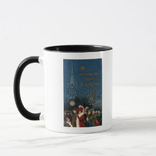 Taza Multitud Soplando Cuernos