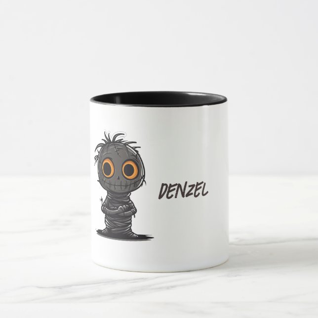 Taza Mummy oscuro y espeluznante (Centro)