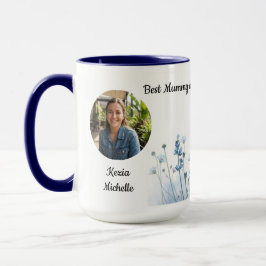 Taza Mummy’s Little Wildflowers Personalized Name