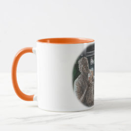 Taza Mummy y Werewolf Bebe Fantasía Café Arte Mug