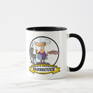 TAZA MUNDIAL MAYOR PERSONALIZADO DE HOMBRES DE BARBACOA