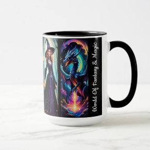 Taza Mundo de Fantasía y Magia
