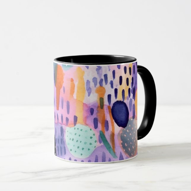 Taza Mundo del sueño de color de agua (Anverso derecho)