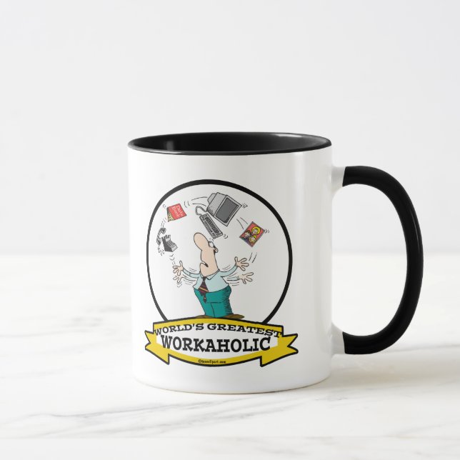 TAZA MUNDO MÁS GRANDES TRABAJADORES HOMBRES II PERSONAL (Derecha)