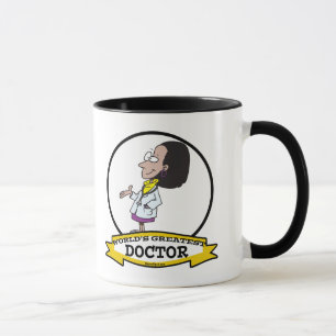 TAZA MUNDO MAYOR MÉDICA MUJERES PERSONALIZADO II