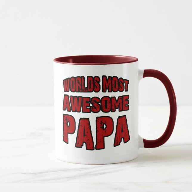 Taza Mundos la mayoría de la papá impresionante (Derecha)