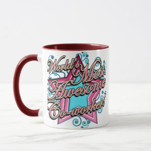 Taza Mundos la mayoría del compañero de trabajo