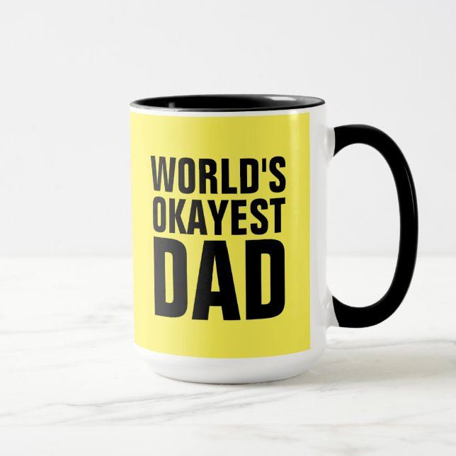 TAZA MUNDOS MÁS BIEN CAFÉ PAPÁ CUPS (Derecha)