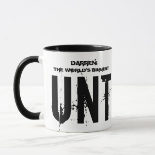 Taza Mundos personalizados la C más grande
