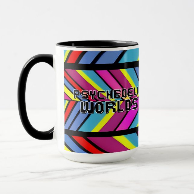 Taza Mundos psicodélicos (Izquierda)