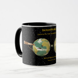 Taza Mundos traseros: Planeta 9 Combo Mug, 11 oz