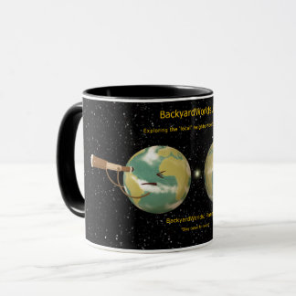 Taza Mundos traseros: Planeta 9 Combo Mug, 11 oz