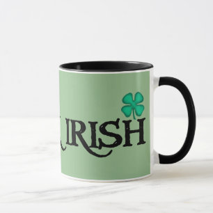 Taza Muñeca combo verde irlandesa negra
