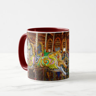 Taza Muñeca de caballo carrusel