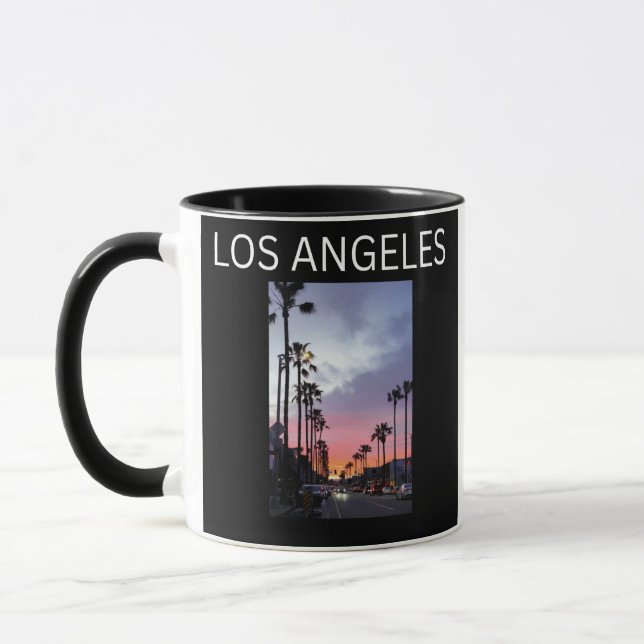 Taza Muñeca de café de Los Ángeles (Izquierda)