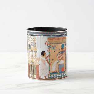 Taza Muñeca de diseño real egipcia