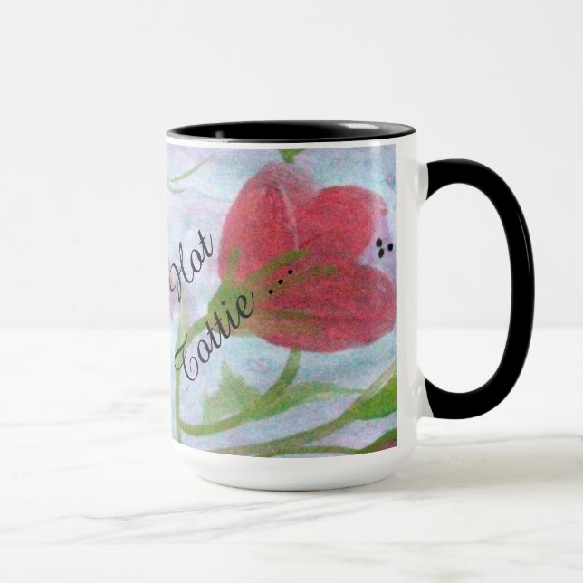 Taza Muñeca floral Tottie caliente (Derecha)