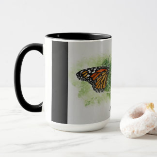 Taza Muñeca mariposa monarca