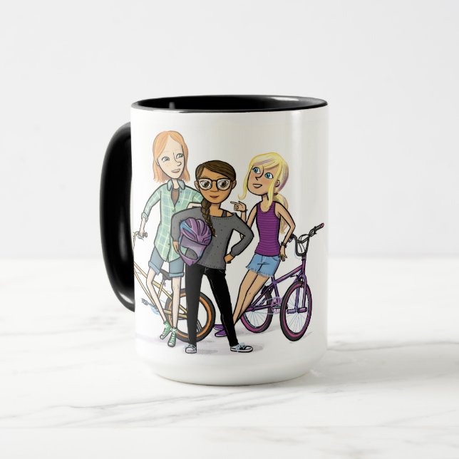 Taza Muñecas de Chicas Shed (Anverso izquierdo)