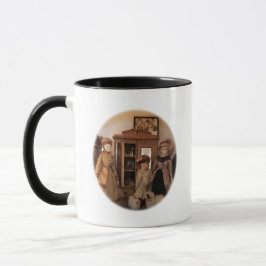 Taza Muñecas de compras de moda