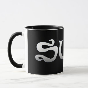 Taza Muñeco combinado negro de Surf