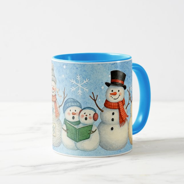 Taza Muñecos de nieve (Anverso derecho)