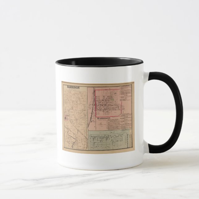 Taza Municipio de Harrison, Ohio (Derecha)