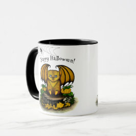 Taza Murciélago lindo de Halloween