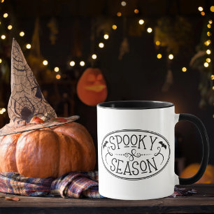 Taza Murciélagos de la Temporada Espeluznante Vintage H