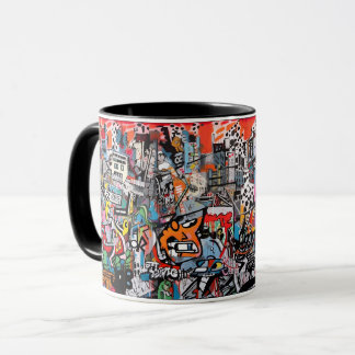 Taza Muro del metro de la ciudad