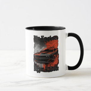 Taza Músculo Automóviles Grandes Motores Mayor Actitud
