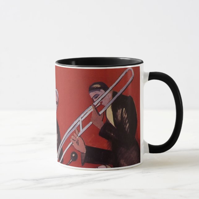Taza Música de época, Banda De Jazz Musical De Estilo A (Derecha)