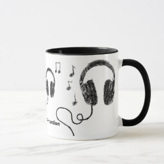 Taza Música de los auriculares
