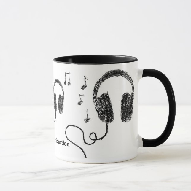 Taza Música de los auriculares (Derecha)