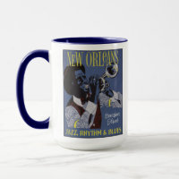 Música personalizado de Nueva Orleans Mugs